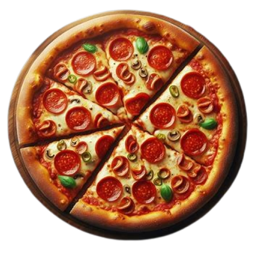 Imagem de uma Pizza